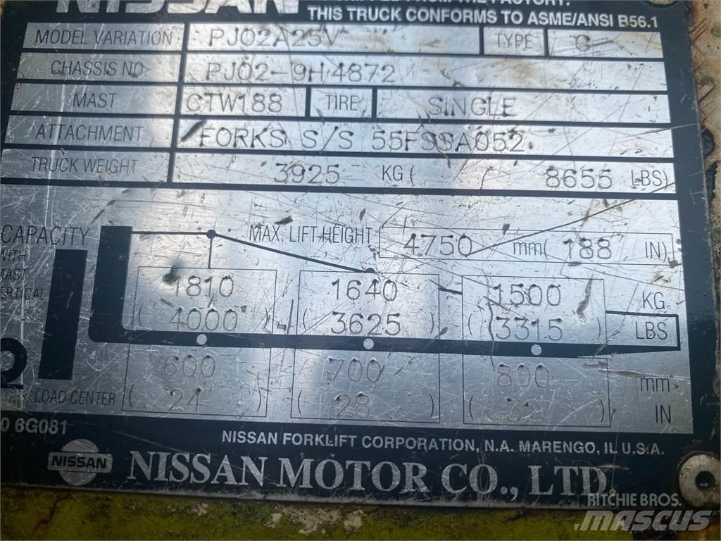 Nissan PJO2A25V Ostalo