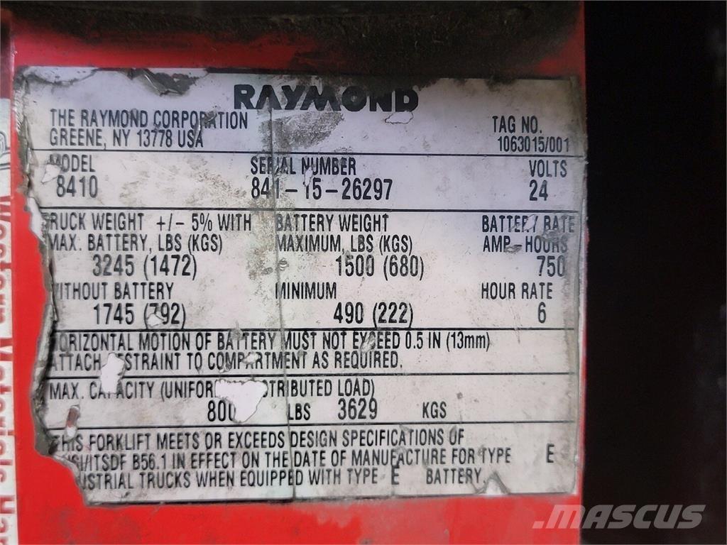 Raymond 8410 Građevinarstvo – ostalo