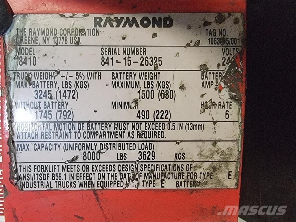 Raymond 8410 Građevinarstvo – ostalo