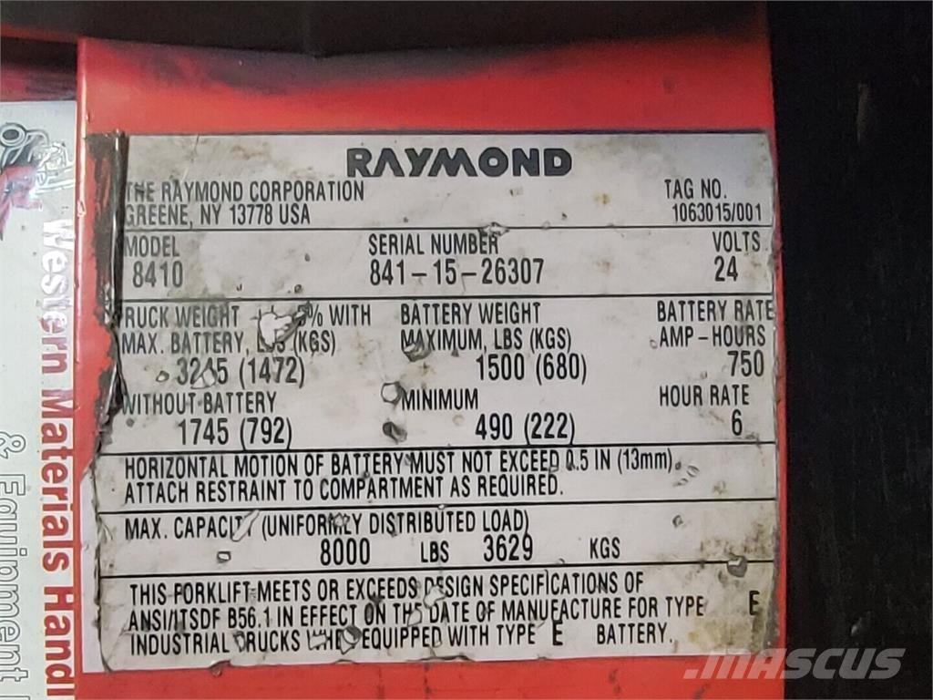 Raymond 8410 Građevinarstvo – ostalo