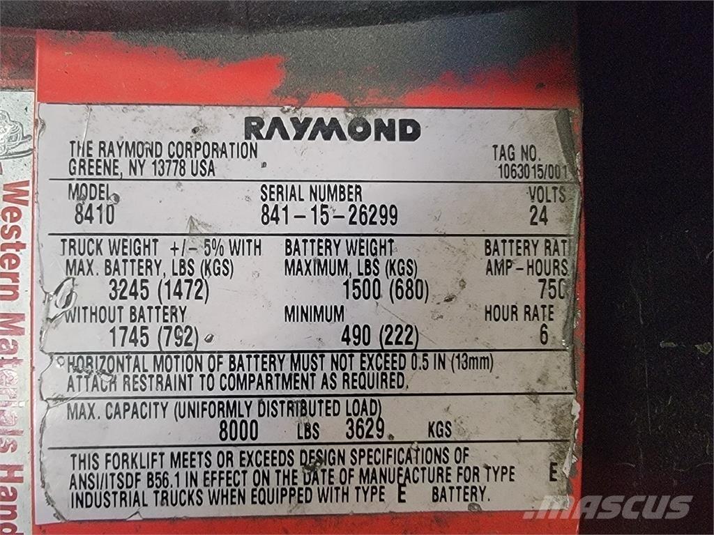 Raymond 8410 Građevinarstvo – ostalo