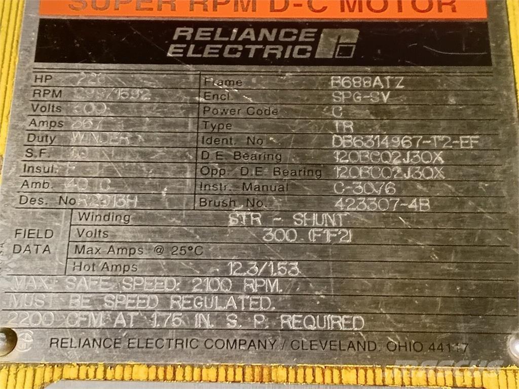  RELIANCE ELECTRIC Industrijski motori