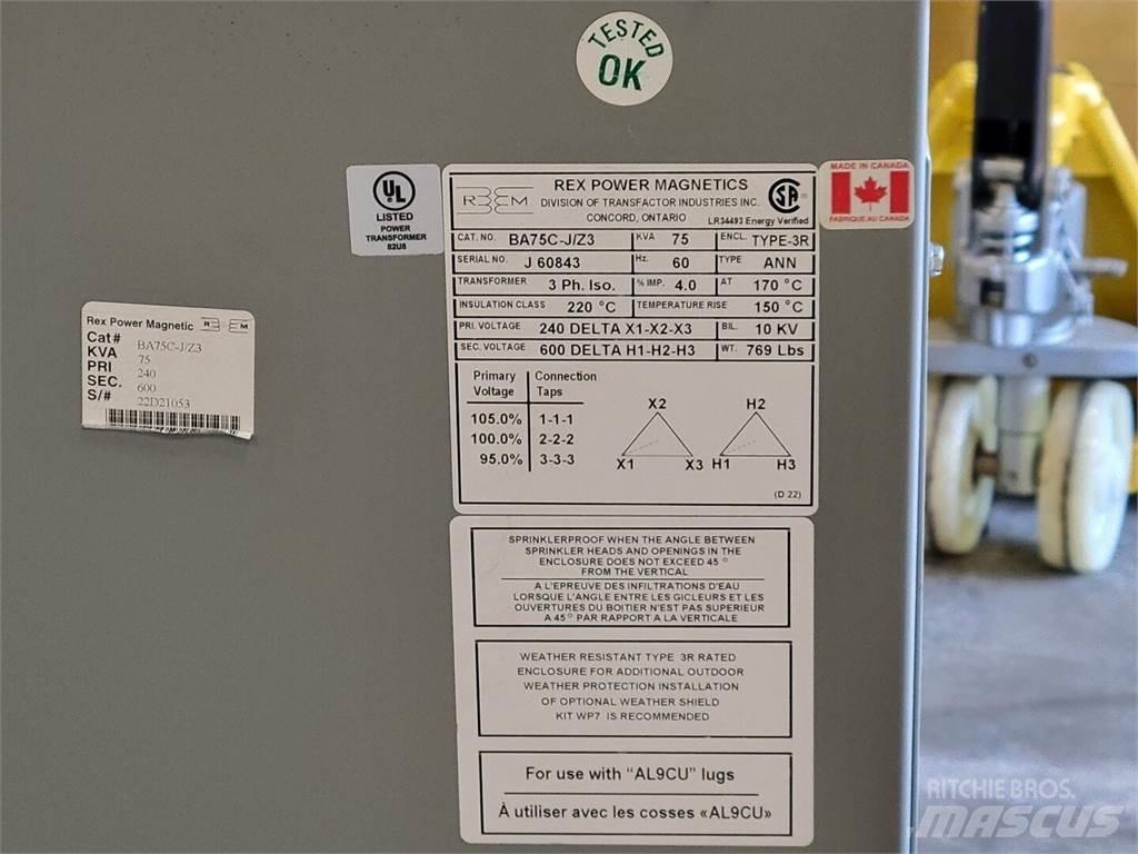 REX BA75C-J/Z3 Građevinarstvo – ostalo