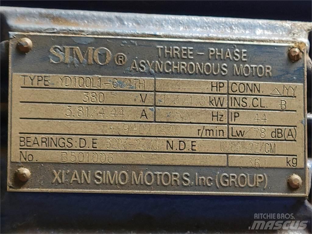  SIMO YD100L1-6/4TH Industrijski motori