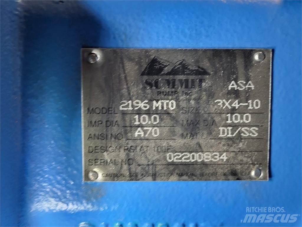  SUMMIT PUMP 2196MTO Oprema i rezervni dijelovi za bušenje