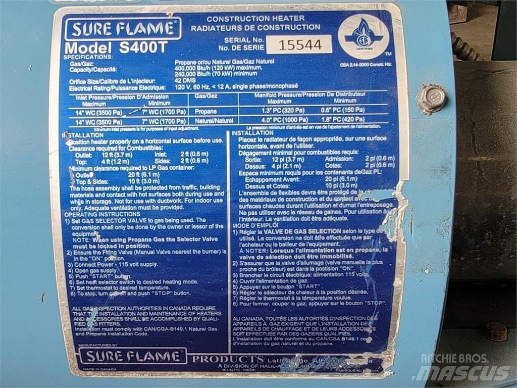  SURE FLAME S400T Oprema za grijanje i odmrzavanje