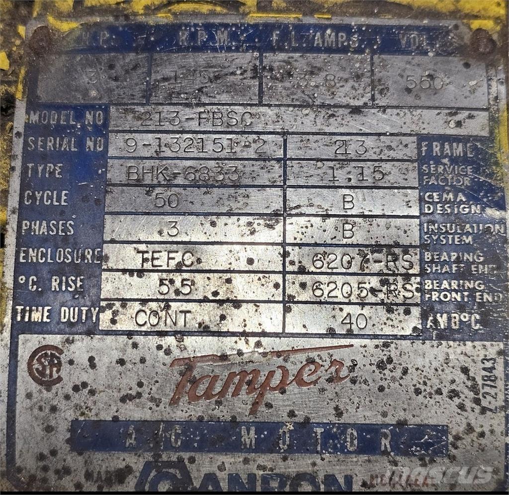  TAMPER Industrijski motori