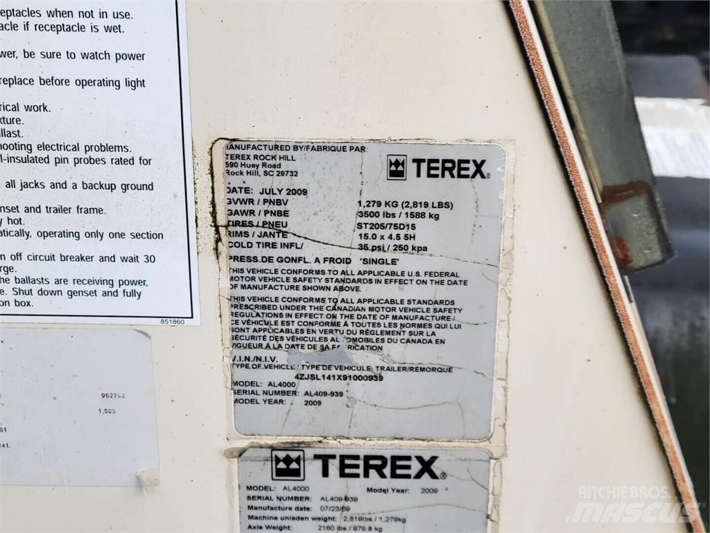 Terex AL4000 Ostale komponente