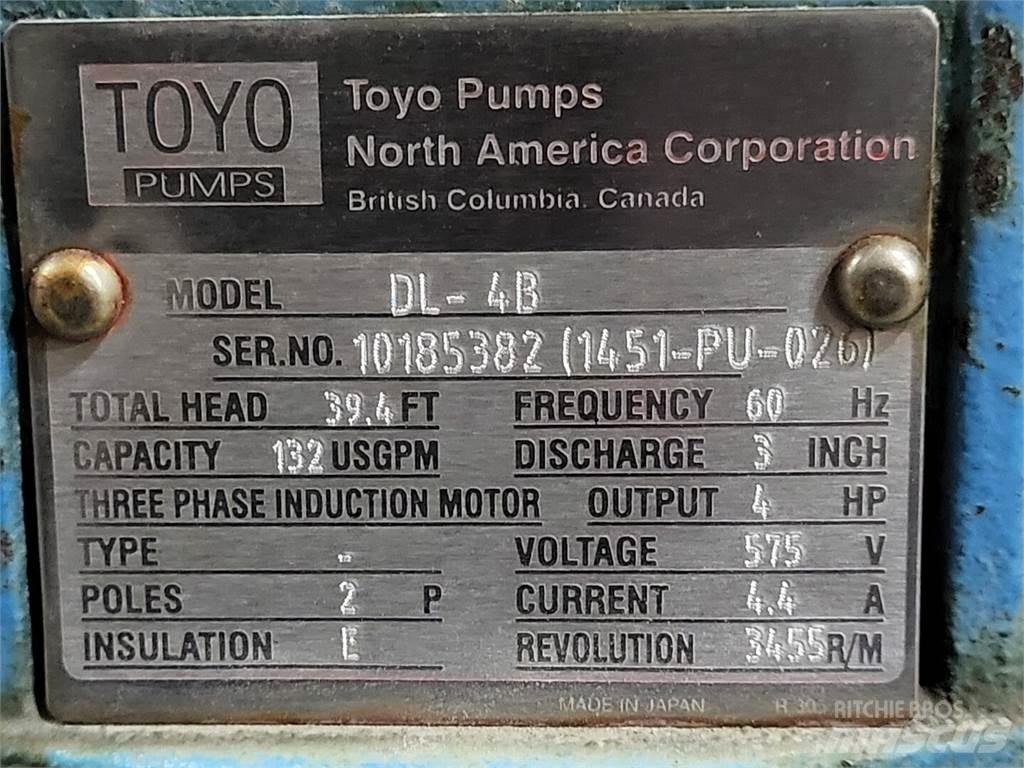Toyo PUMPS DL-4B Pumpe za vodu