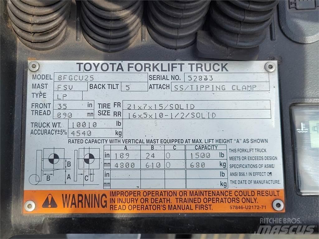 Toyota 8FGCU25 Ostalo