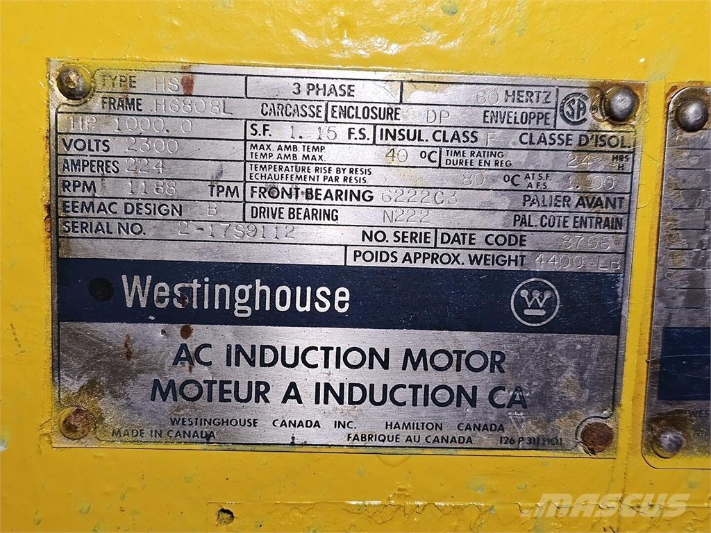 Westinghouse  Industrijski motori