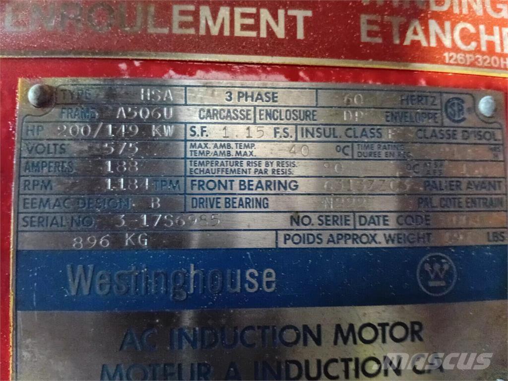 Westinghouse HSA Industrijski motori