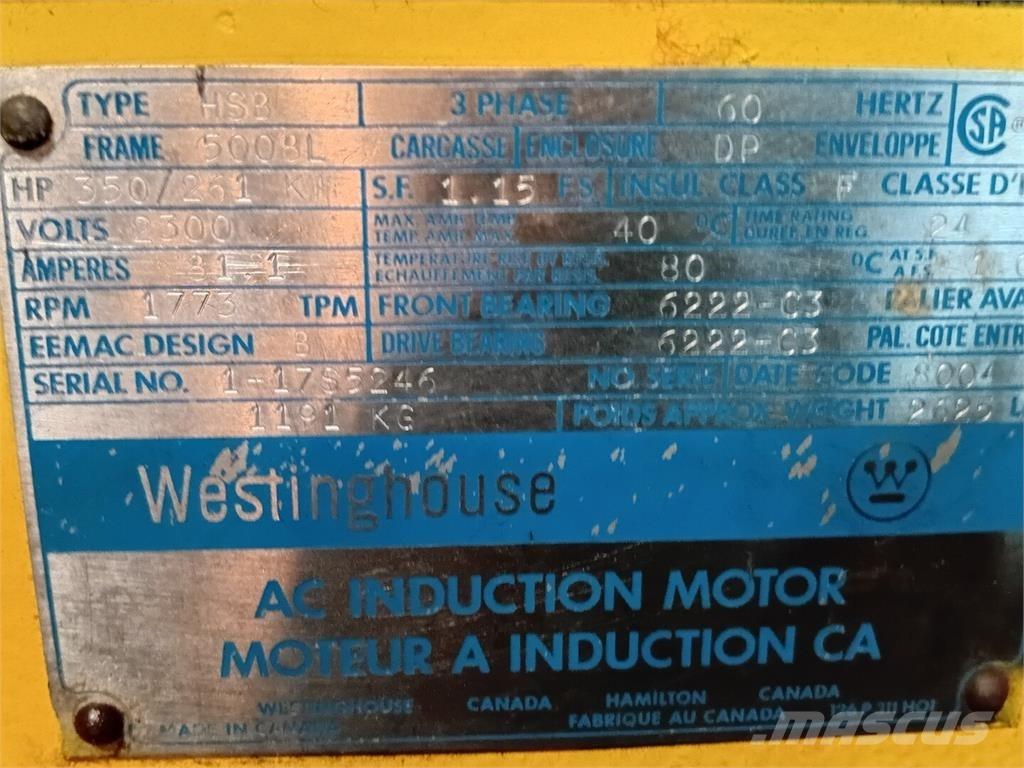 Westinghouse HSB Industrijski motori