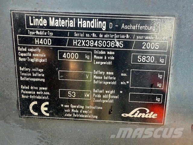 Linde H 40 D Dizelski viličari
