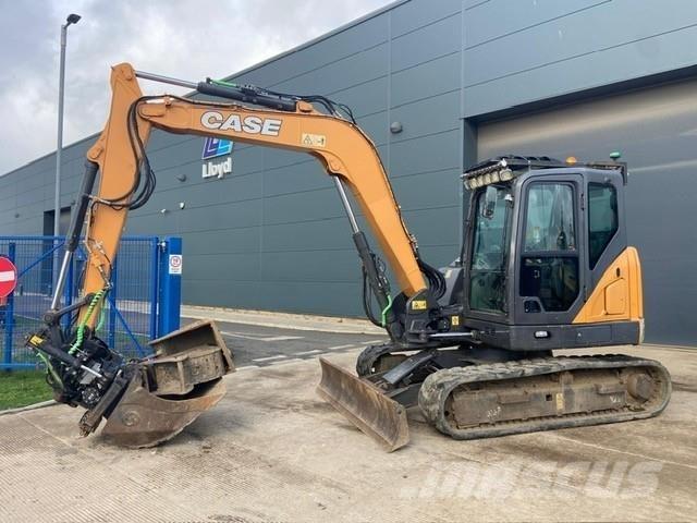 CASE Cx80c Bageri gusjeničari