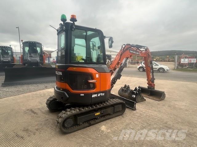 Develon Dx27z-7 Bageri gusjeničari