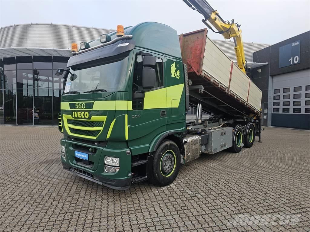 Iveco Stralis 560 6x4 Demontažnii kamioni za podizanje kabela
