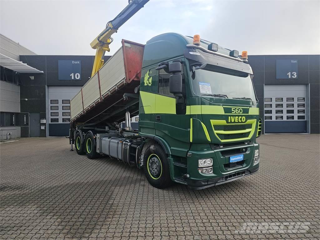 Iveco Stralis 560 6x4 Demontažnii kamioni za podizanje kabela