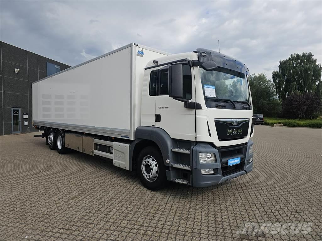 MAN TGS 26.420 Sanduk kamioni