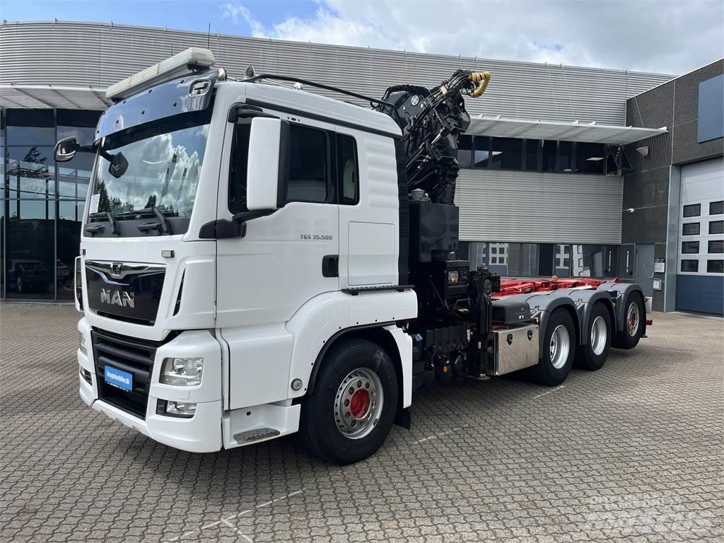 MAN TGS 35.500 8x4 Demontažnii kamioni za podizanje kabela