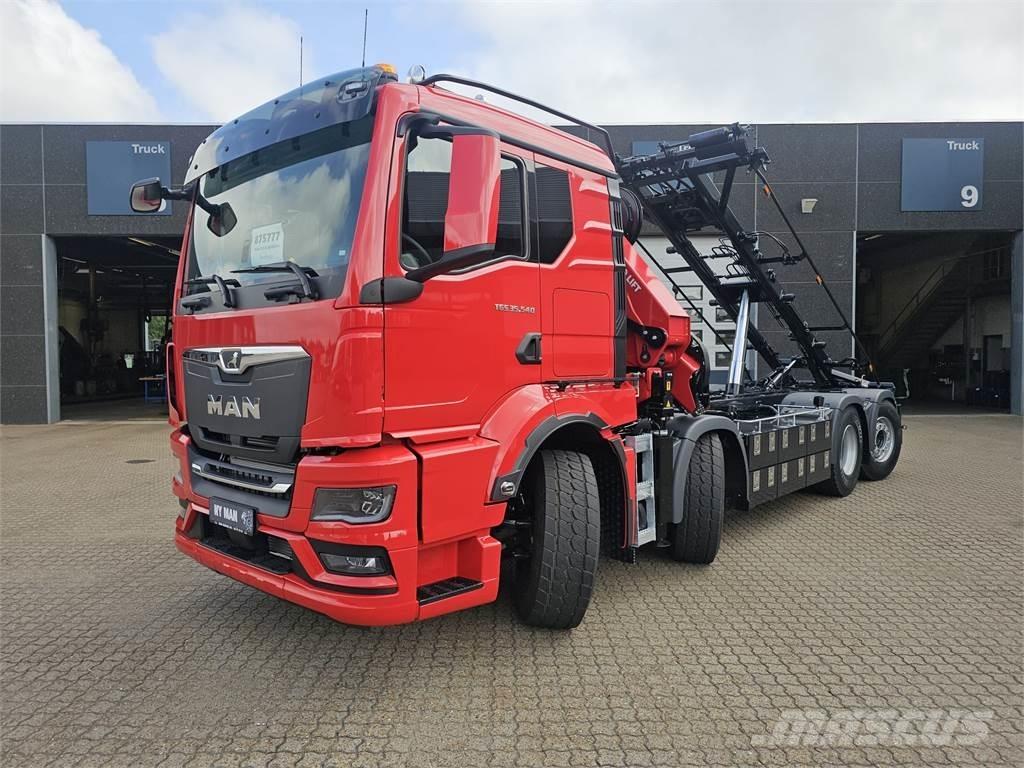 MAN TGS 35.540 8X2H-6 Demontažnii kamioni za podizanje kabela