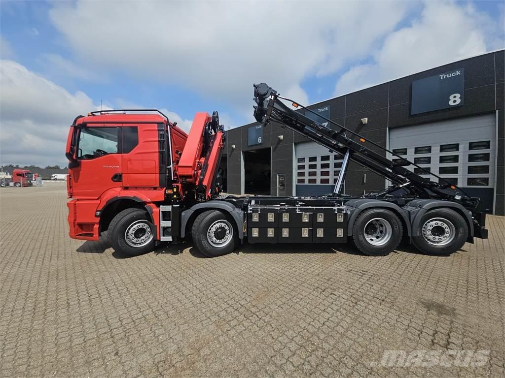 MAN TGS 35.540 8X2H-6 Demontažnii kamioni za podizanje kabela