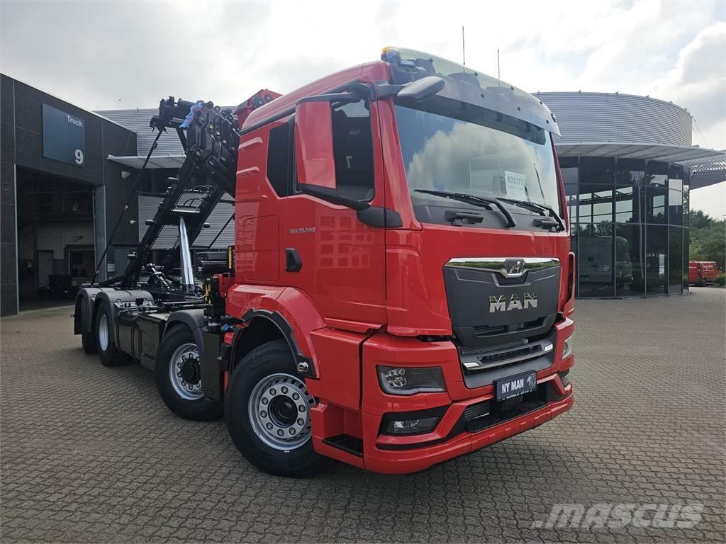 MAN TGS 35.540 8X2H-6 Demontažnii kamioni za podizanje kabela