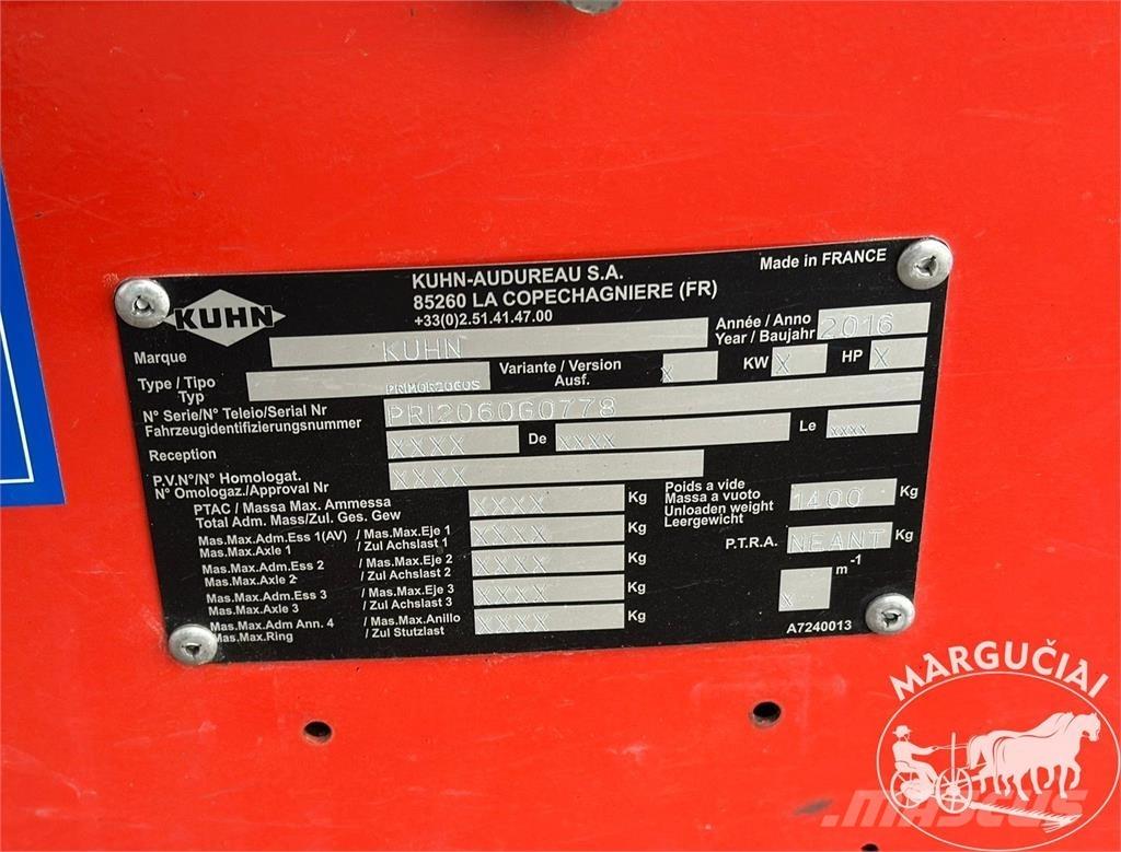 Kuhn Primor 2060 S Poljoprivreda – ostalo
