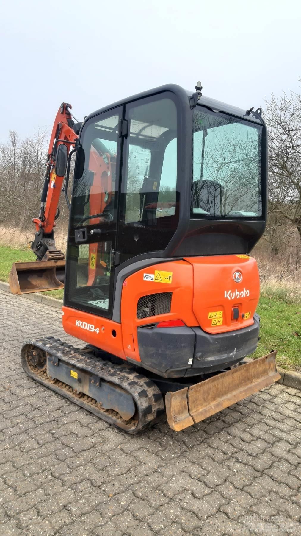 Kubota KX019-4 Mini bageri <7t