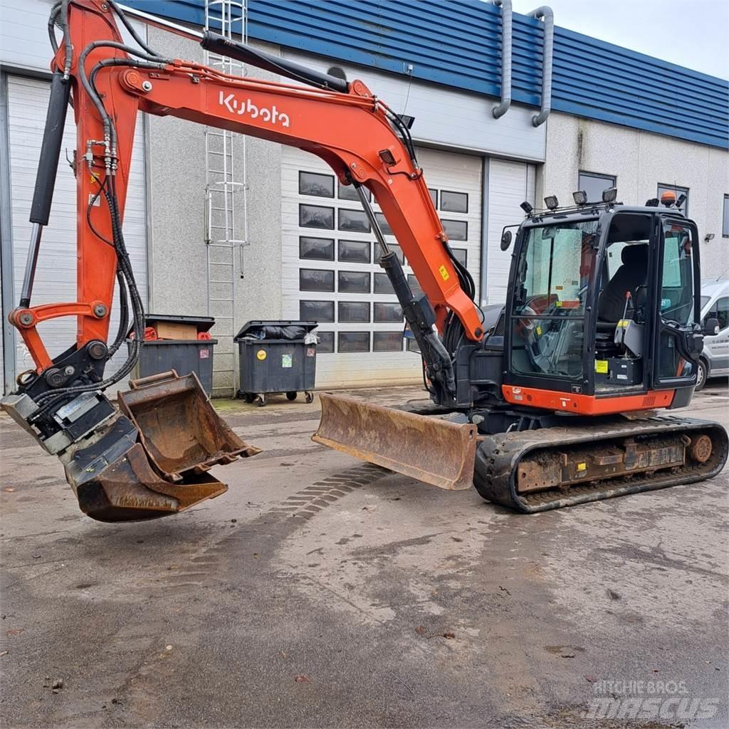 Kubota KX080-4 Mini bageri <7t