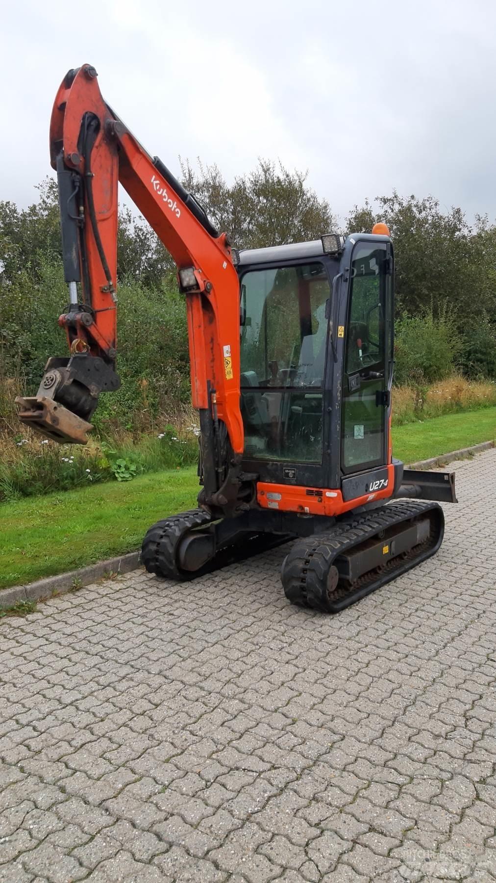 Kubota U27-3 Mini bageri <7t