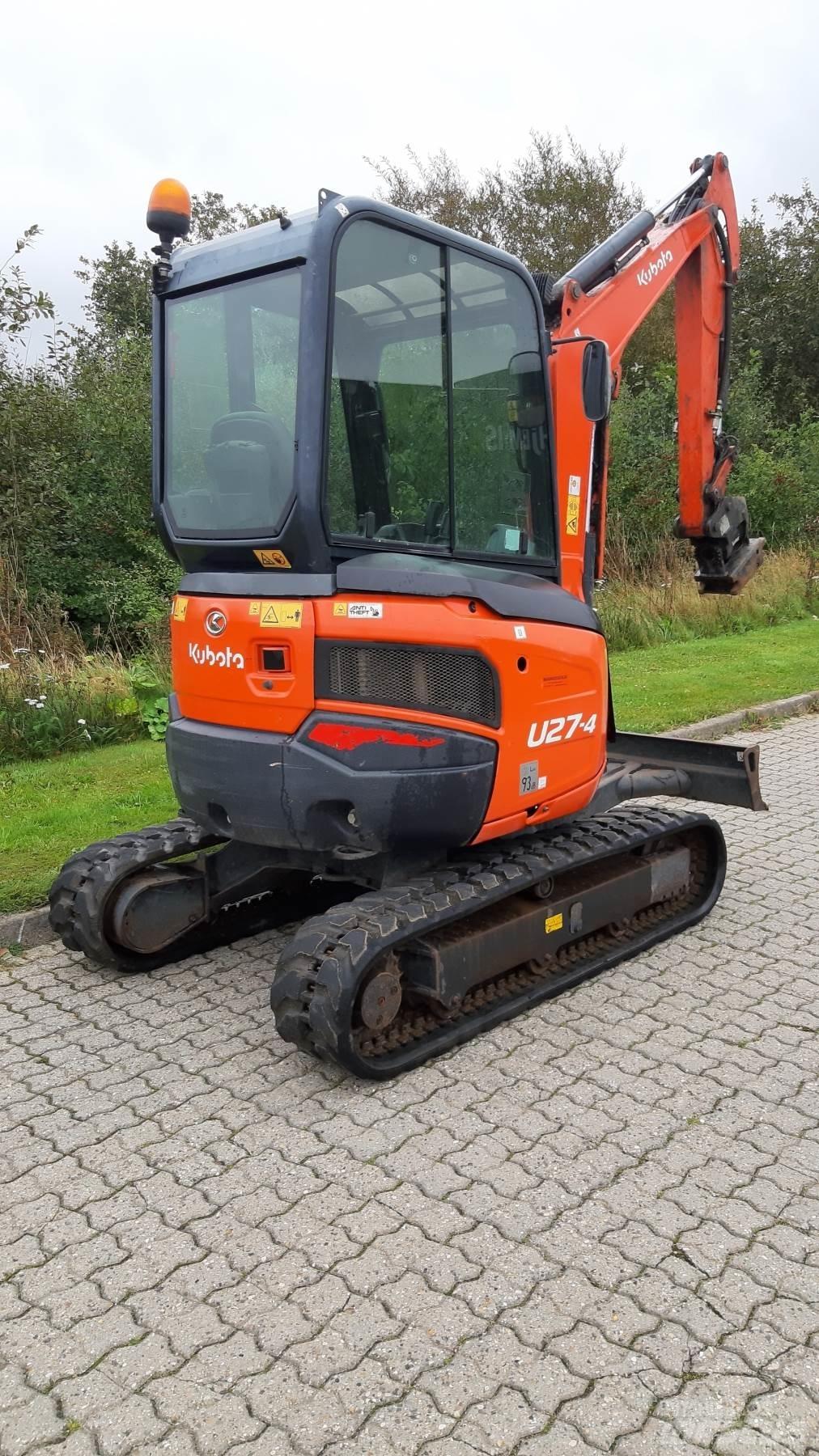 Kubota U27-3 Mini bageri <7t