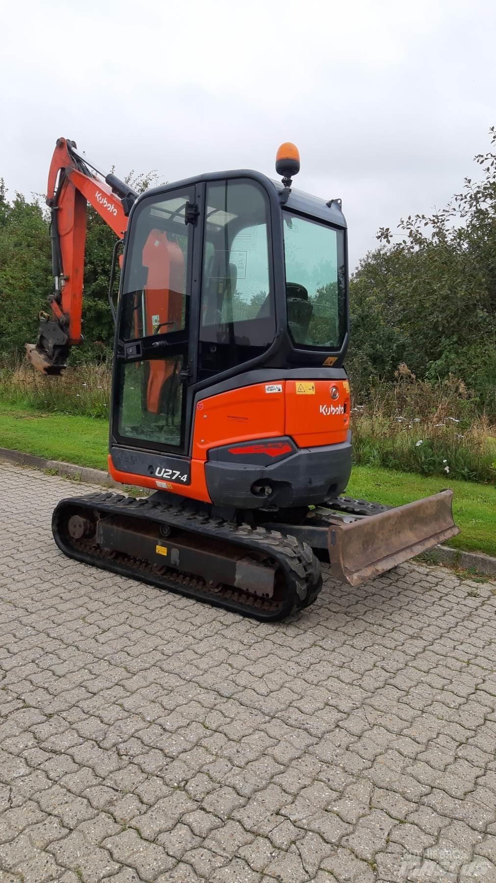 Kubota U27-3 Mini bageri <7t