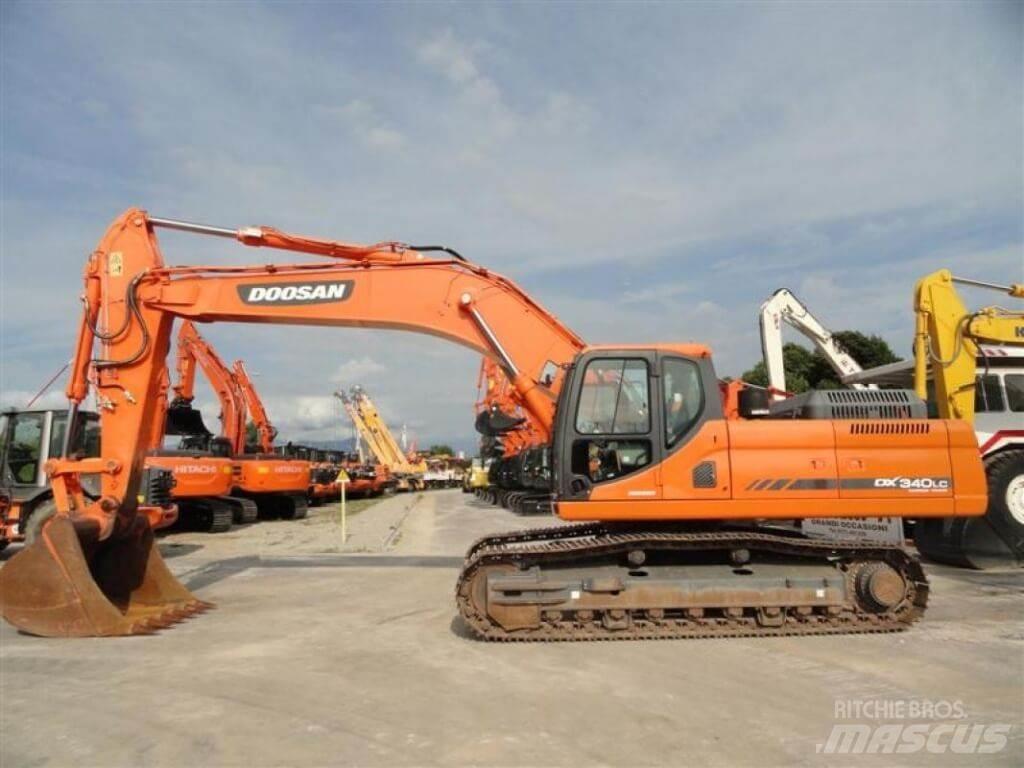 Doosan DX340LC Bageri gusjeničari