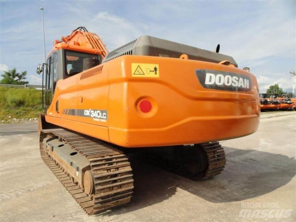 Doosan DX340LC Bageri gusjeničari