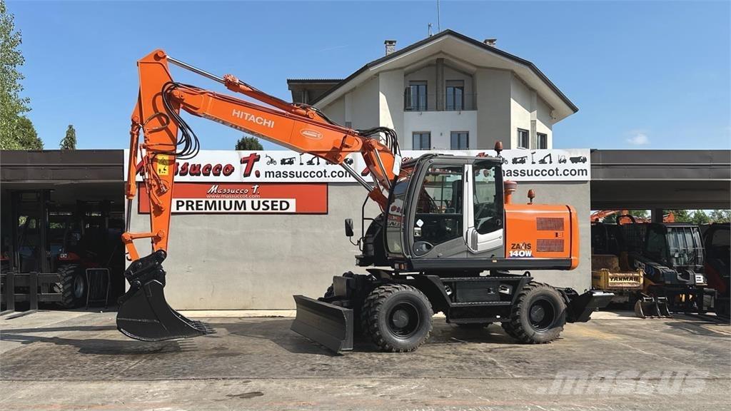 Hitachi ZX140WT-3 Bageri na kotačima