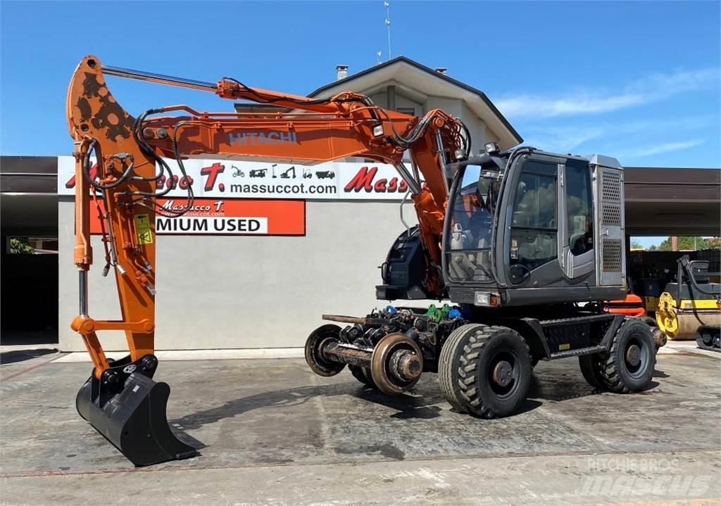 Hitachi ZX170PRR Bageri na kotačima