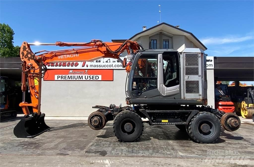 Hitachi ZX170PRR Bageri na kotačima