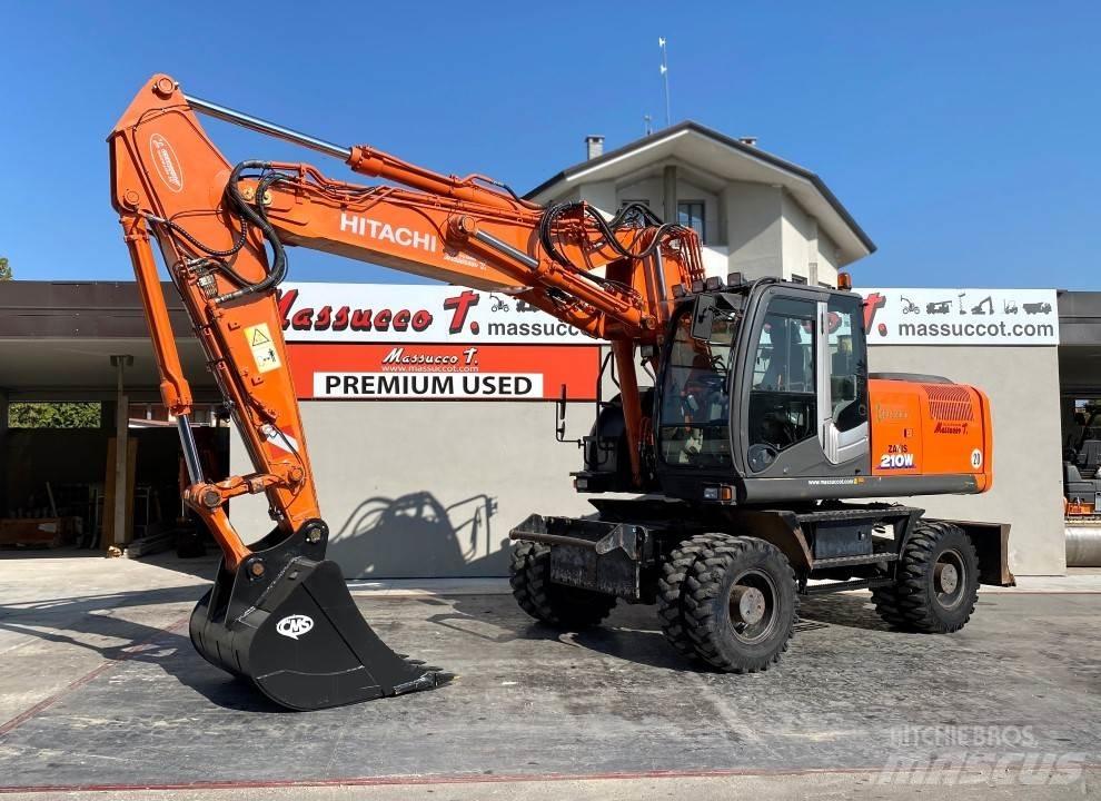 Hitachi ZX210W-3 Bageri na kotačima