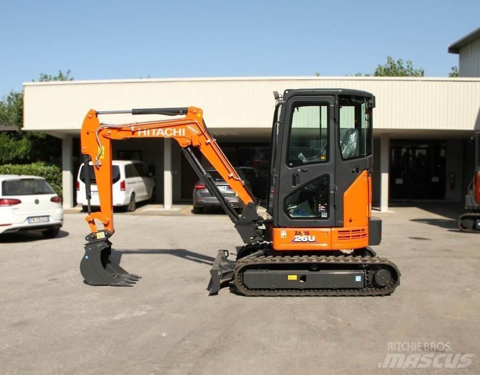 Hitachi ZX26U-6 CR Mini bageri <7t
