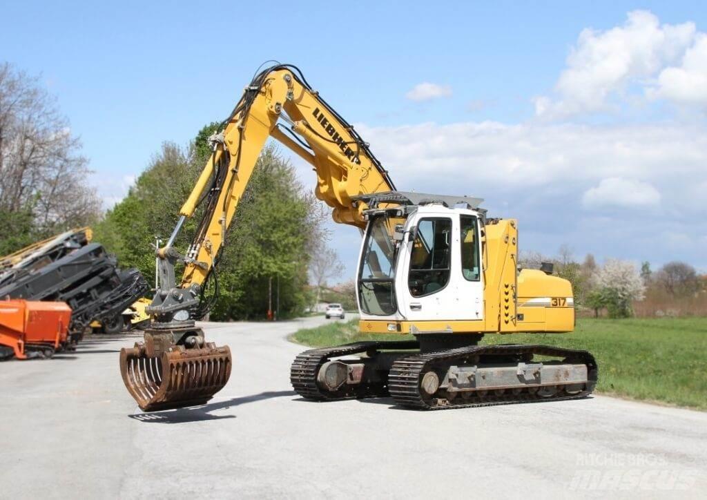Liebherr R317 Litronic Bageri na kotačima