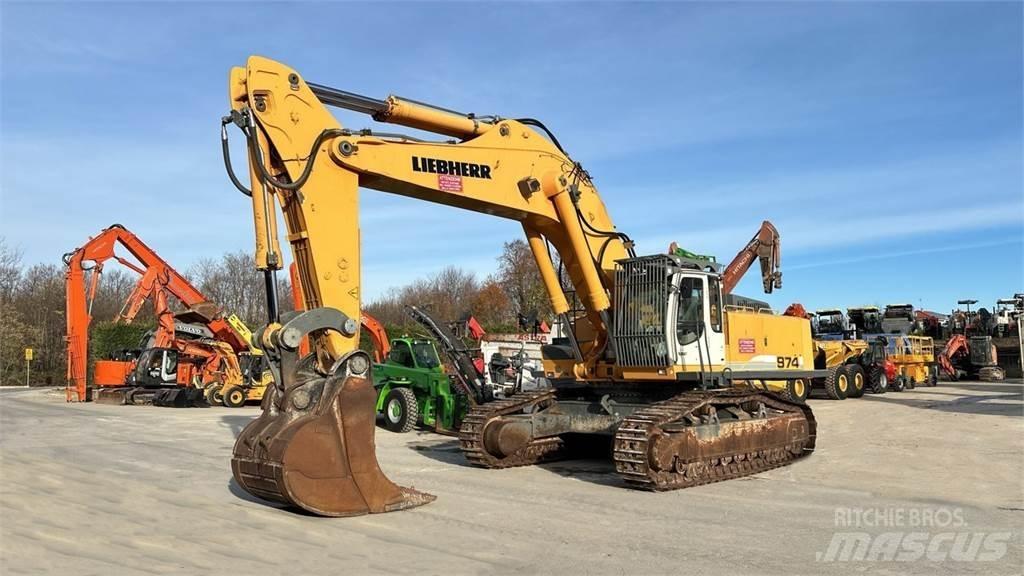 Liebherr R974C HDSL Bageri gusjeničari