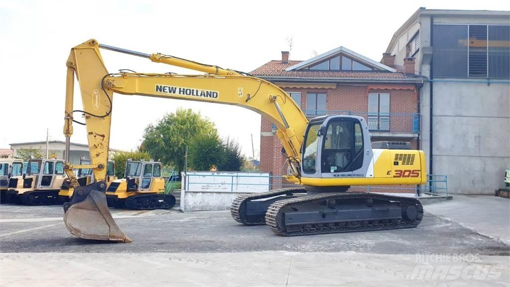 New Holland E305 Bageri gusjeničari