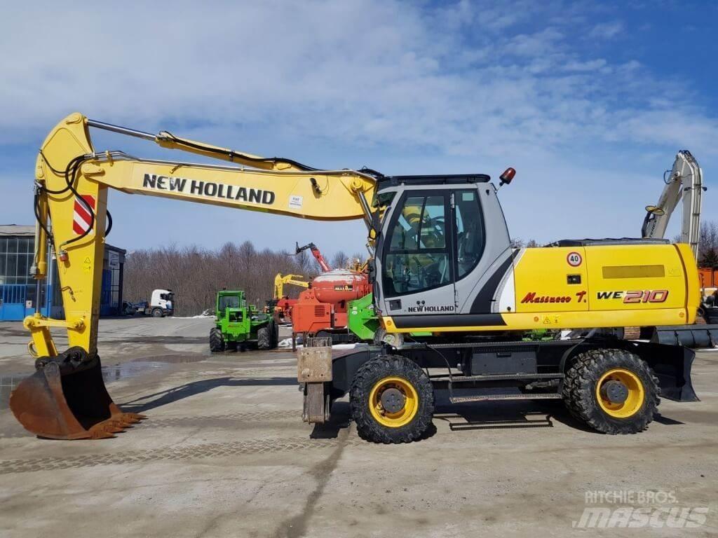 New Holland WE210 Bageri na kotačima