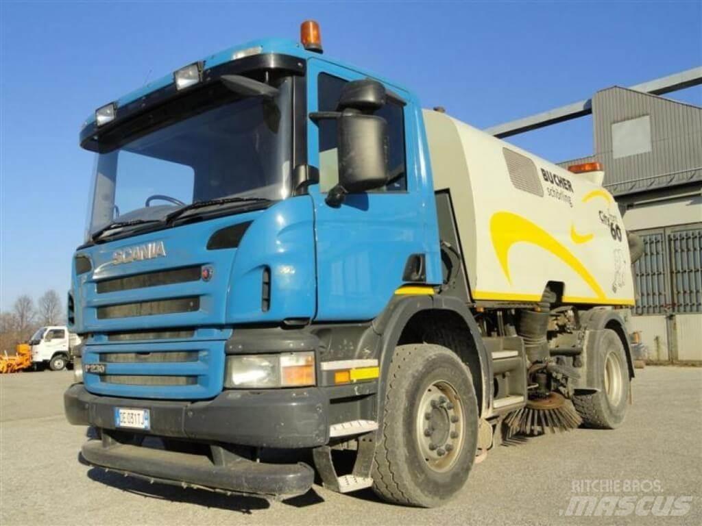 Scania P 230 Bucher Kamioni za čišćenje ulica