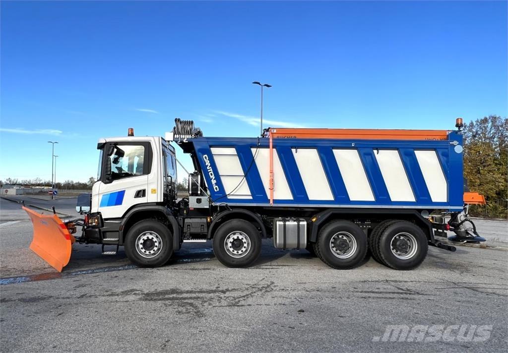Scania P500 XT 8X4 Sniježne daske i  plugovi