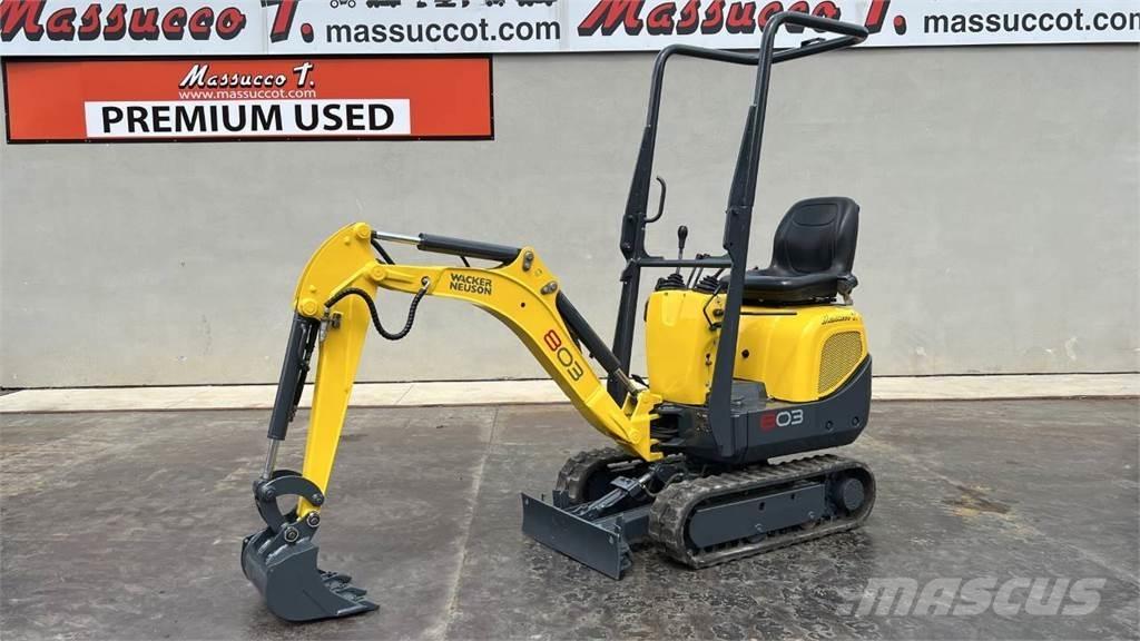 Wacker Neuson 803 Mini bageri <7t