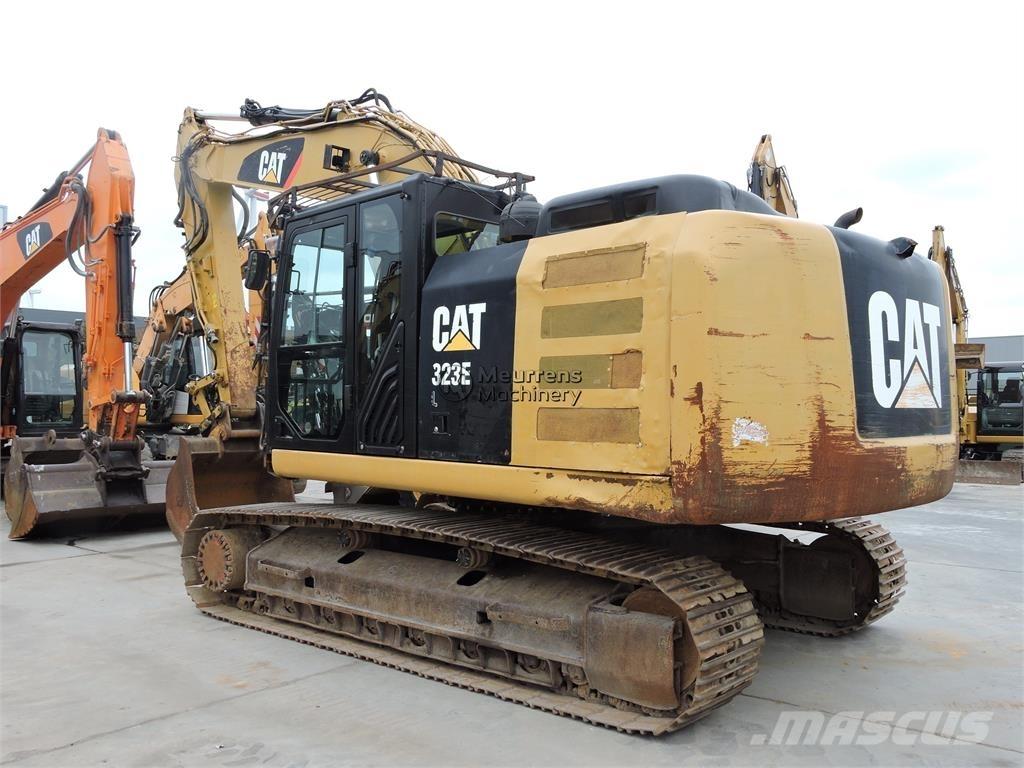 CAT 323EL Bageri gusjeničari