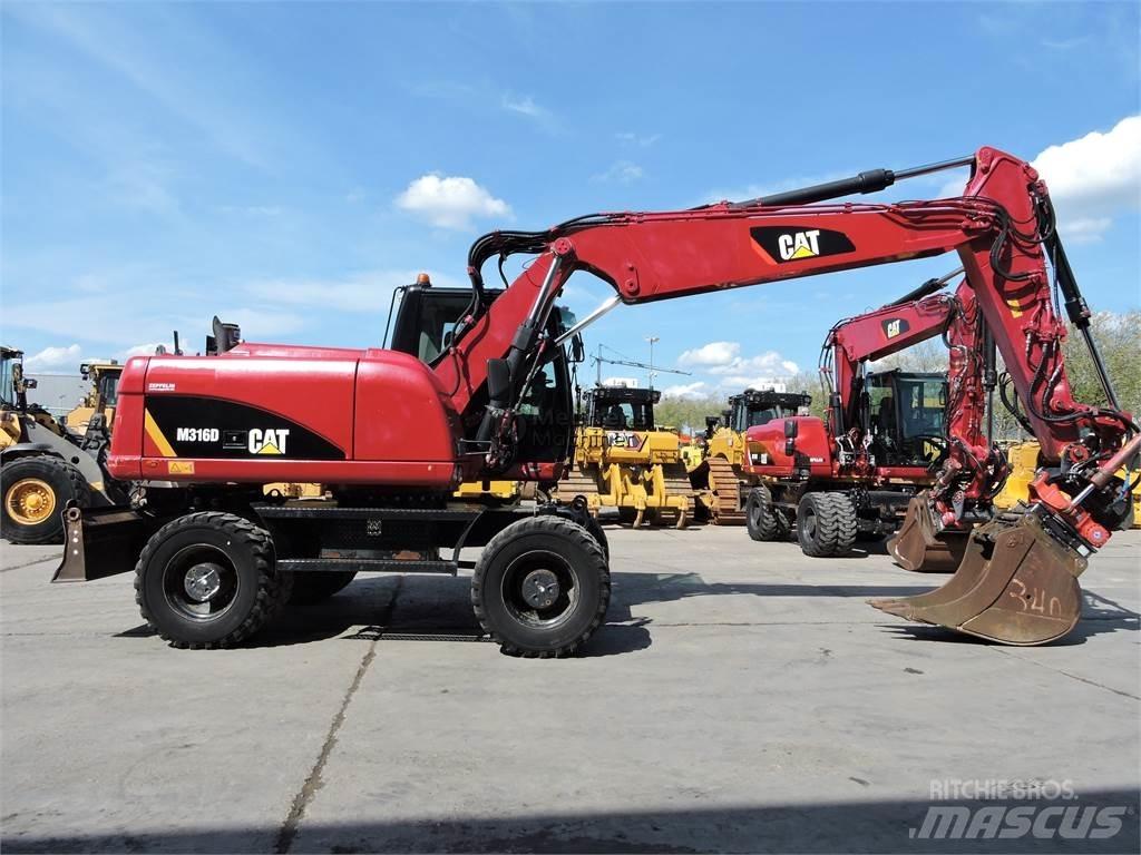 CAT M316D Bageri na kotačima