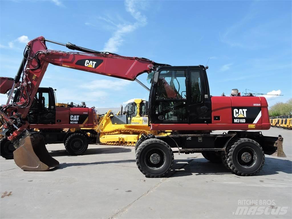 CAT M316D ROTOTILT Bageri na kotačima